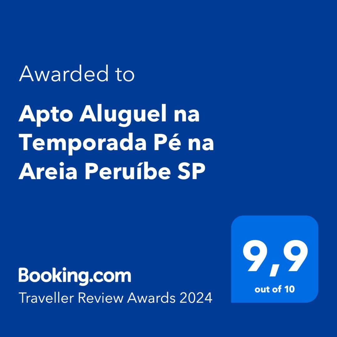 Apto Aluguel Na Temporada Pe Na Areia Peruibe Sp Экстерьер фото